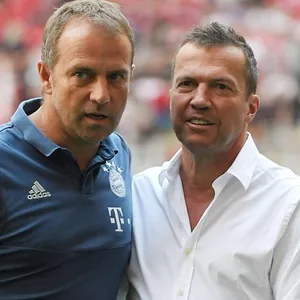 Lothar Matthäus und Hansi Flick