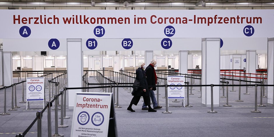 Corona Impfzentrum Hamburg