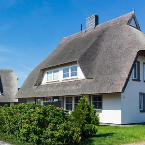 Siedlung mit skandinavischen Ferienhäusern