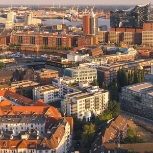 Hamburg von oben