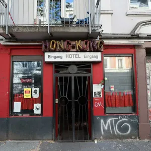 Die „Hong Kong Bar“ auf dem Hamburger Berg – das einzige Überbleibsel aus der Zeit, in der der Kiez noch ein Chinesenviertel war.