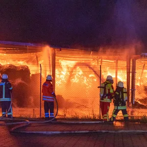 Großbrand Lagerhalle
