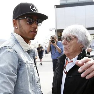 Hamilton und Ecclestone