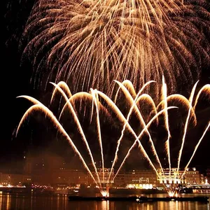 Silvester in Hamburg.