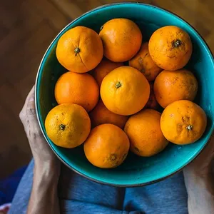 Eine beliebte Winterfrucht: die Mandarine.