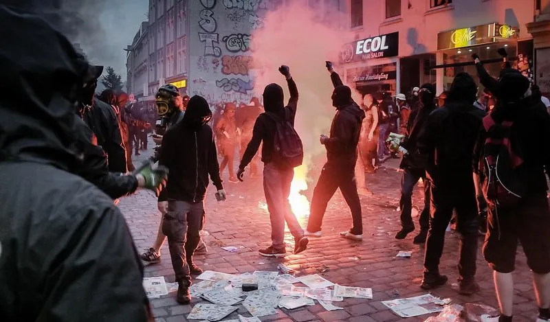 G20-Chaos in Hamburg