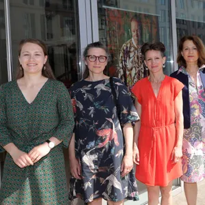 Claire Piqueret, Nadja Rix, Katja Meier, Anne Katrin Klinge