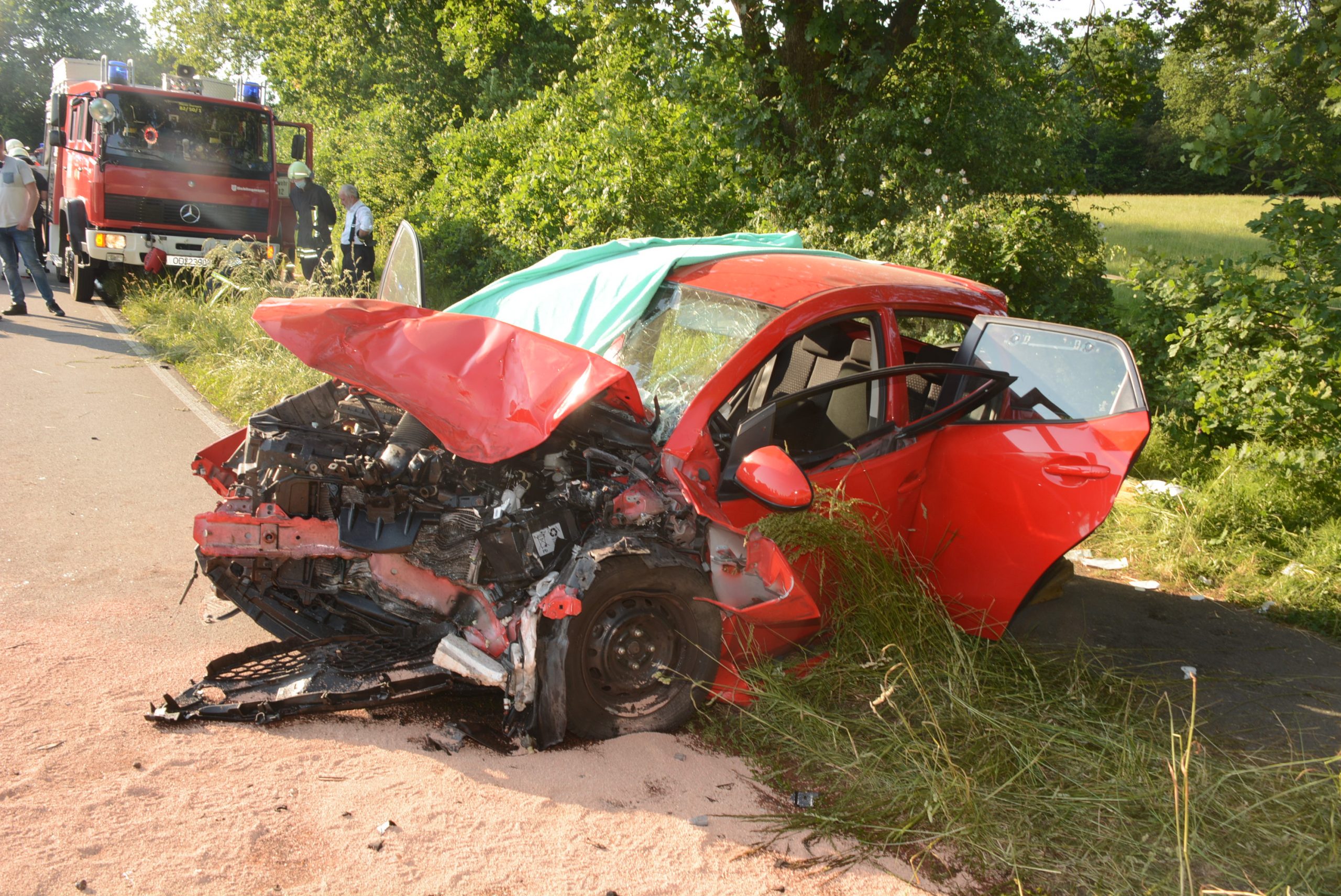 Unfall bei Siek