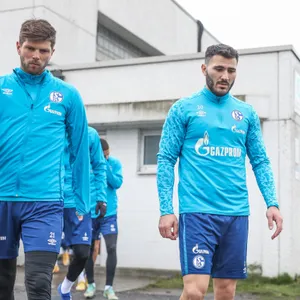 Klaas-Jan Huntelaar und Sead Kolasinac