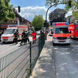 Verkehrsunfall Bramfelder chaussee