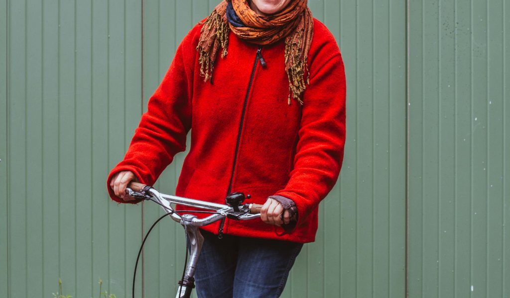 Felicitas Gierse ist zertifizierte Radfahrlehrerin in Hamburg.