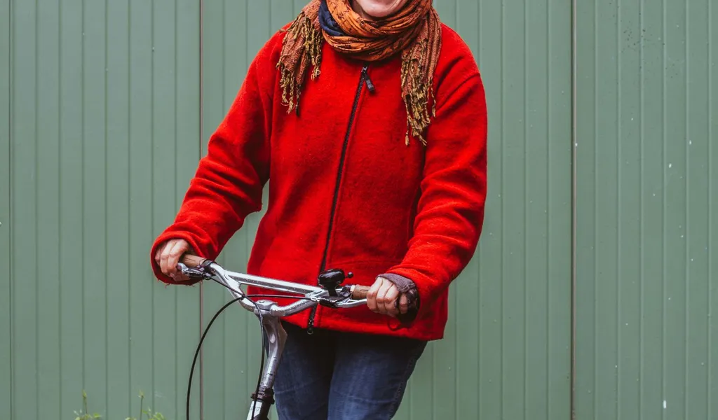 Felicitas Gierse ist zertifizierte Radfahrlehrerin in Hamburg.