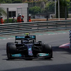 Valtteri Bottas im Rennwagen