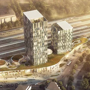 So soll der neue Fernbahnhof Diebsteich einmal aussehen.