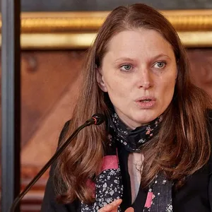 Senatorin Melanie Leonhard
