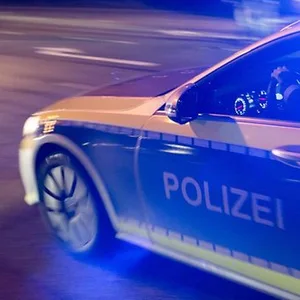 Ein Streifenwagen im Einsatz