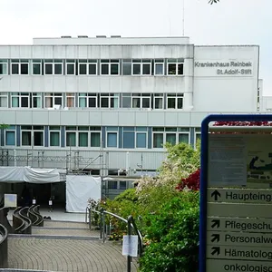 Das Krankenhaus „St. Adolf-Stift“ in Reinbek
