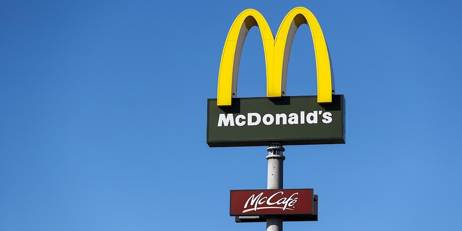 Das Logo von McDonalds