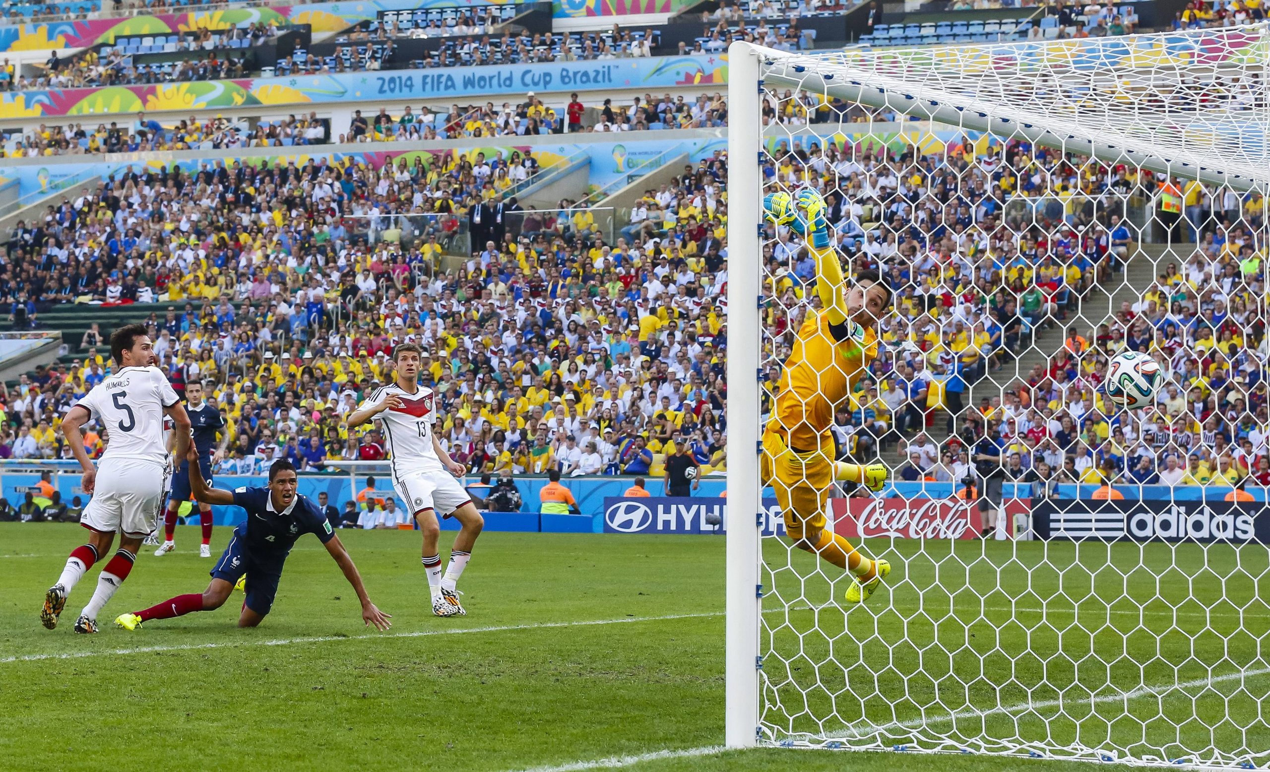 Mats Hummels traf 2014 gegen Frankreich.