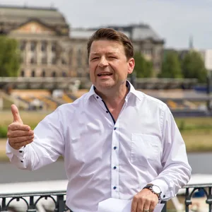 Holger Scholze ist Präsident von Dynamo Dresden