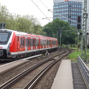 S-Bahn in Hamburg.