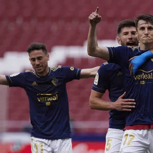 Ante Budimir bejubelt eines seiner elf Tore für CA Osasuna.