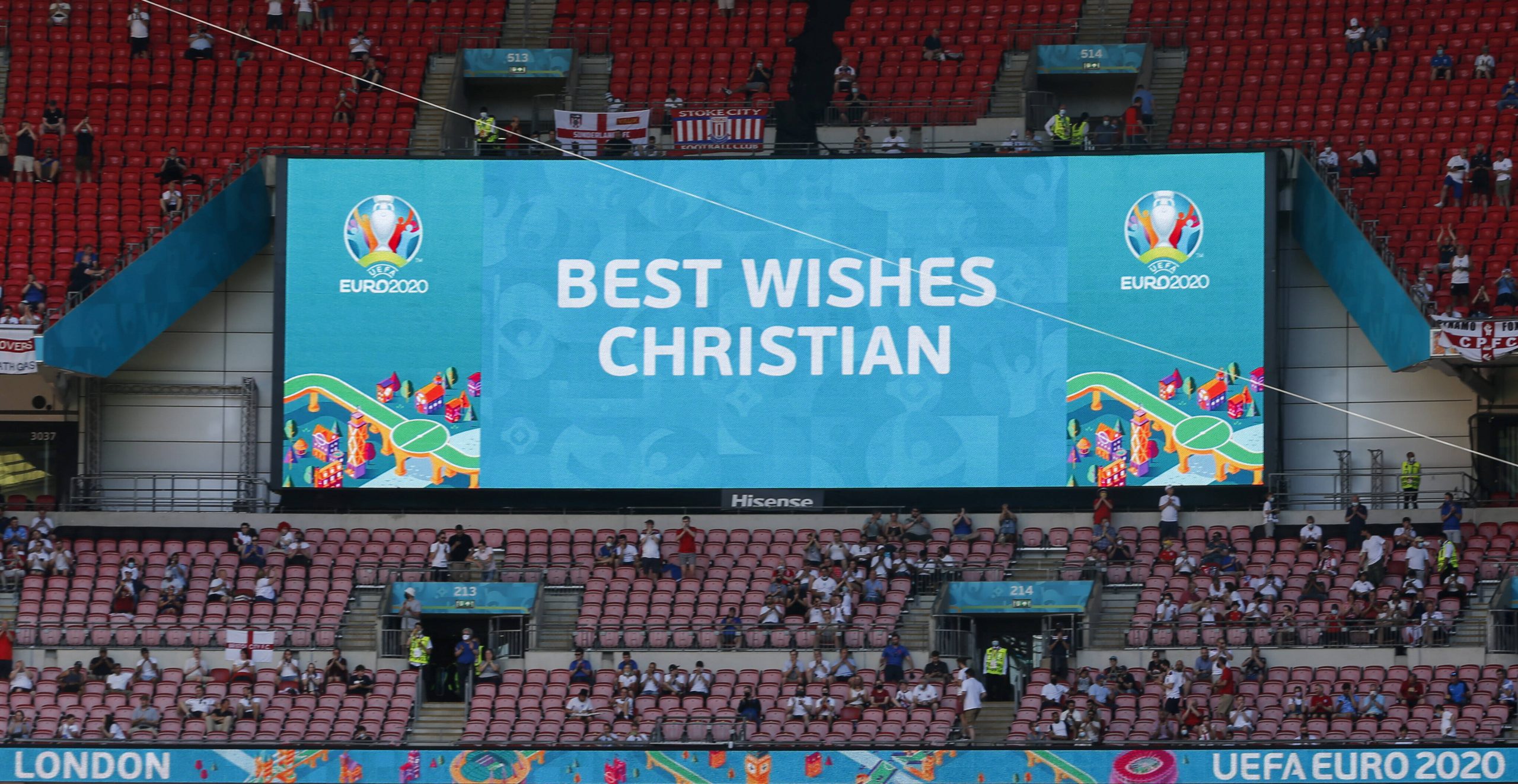 „Best wishes Cristian“