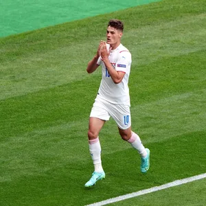 Patrick Schick avancierte dank seines Doppelpacks gegen Schottland zum Matchwinner