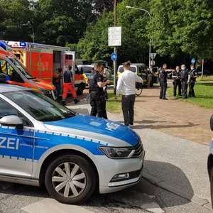 Polizeieinsatz in Lübeck
