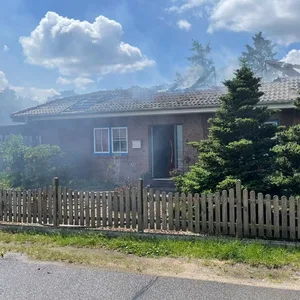 Bungalow in Heidmühlen abgebrannt