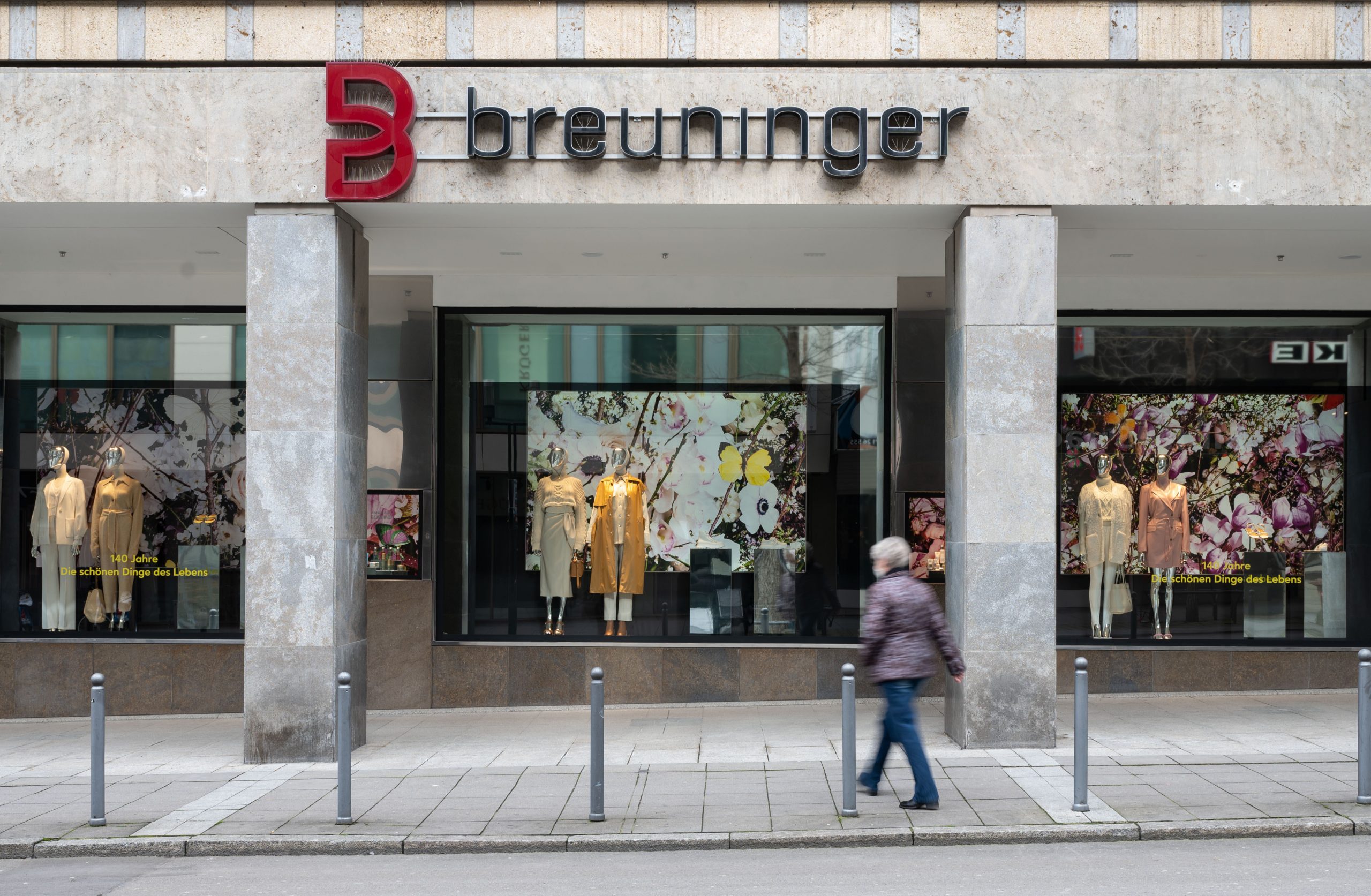 Das Kaufhaus Breuninger in Stuttgart
