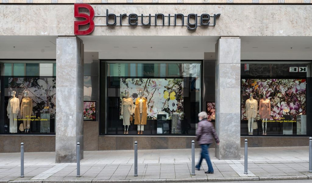 Das Kaufhaus Breuninger in Stuttgart