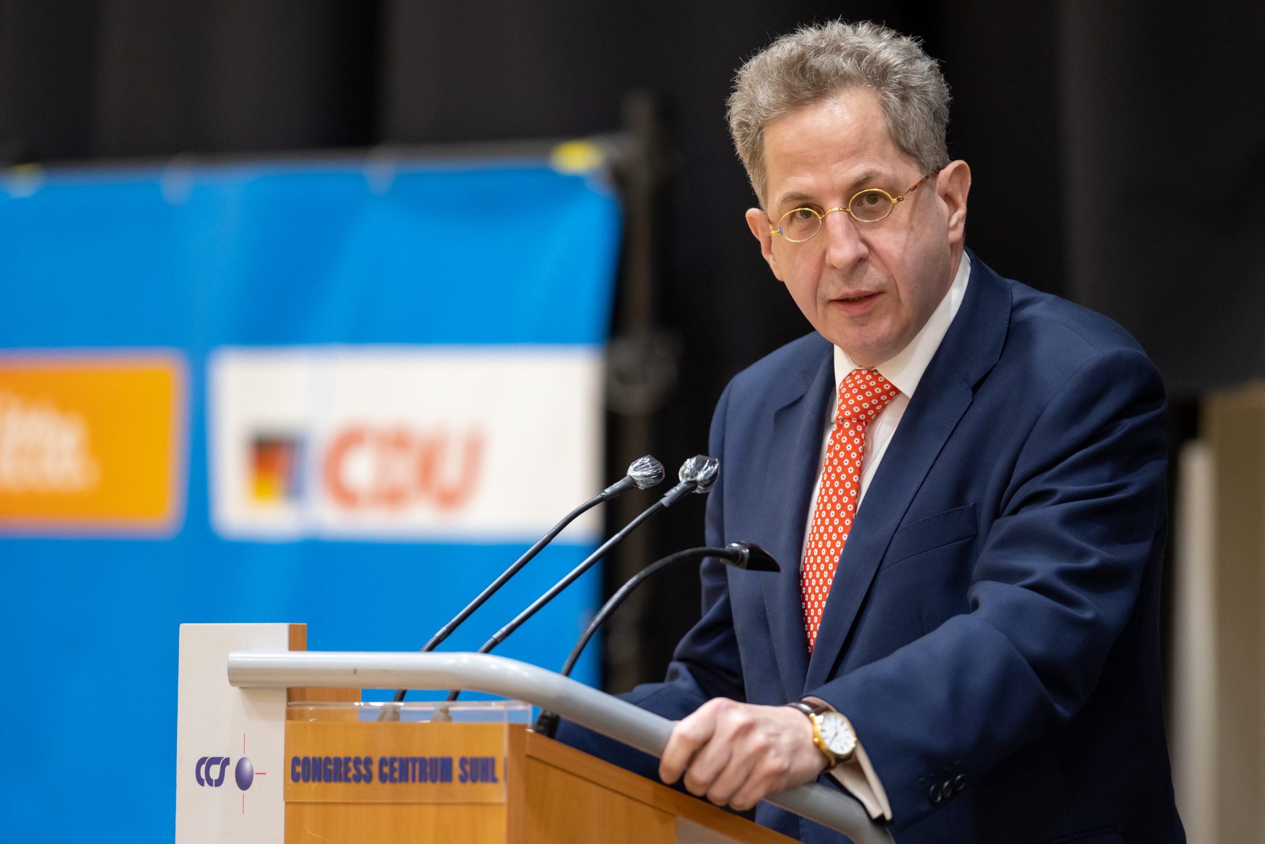 Hans-Georg Maaßen (CDU) sieht im öffentlich-rechtlichen Rundfunk Verbindungen zur linken Szene.