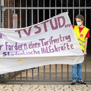 Nicht nur in Hamburg kämpfen Studierende für bessere Arbeitsbedingungen.