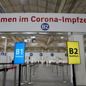 Impfzentrum Messehallen