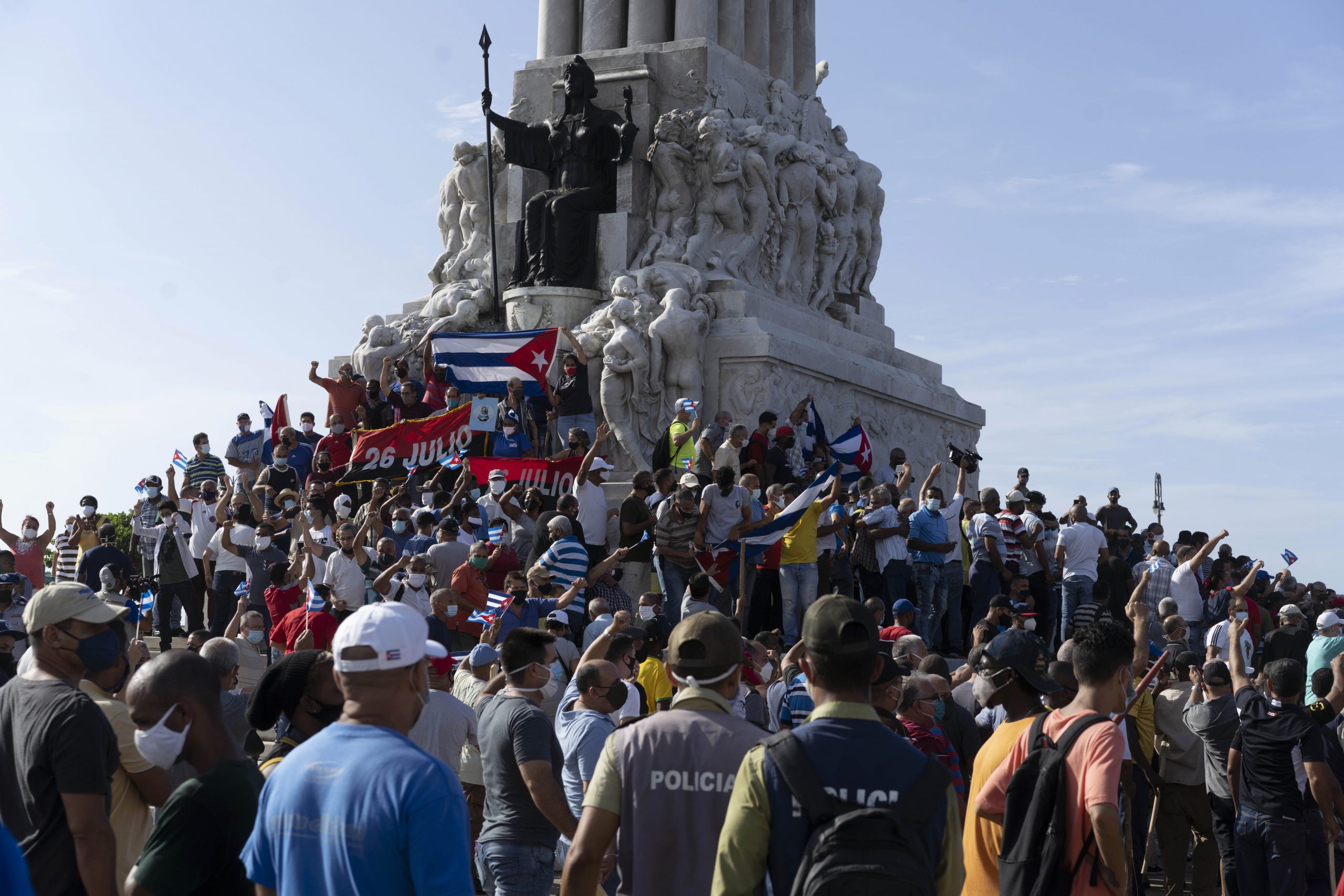 Proteste in Kuba.
