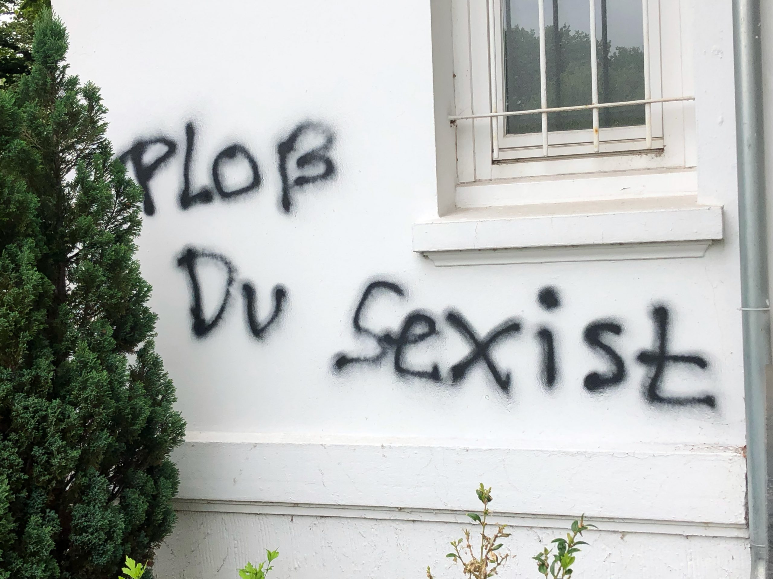 CDU Zentrale „Ploß du Sexist“