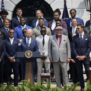 Tampa Bay Buccaneers mit Joe Biden