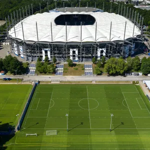Die HSV-Trainingsplätze im Volkspark