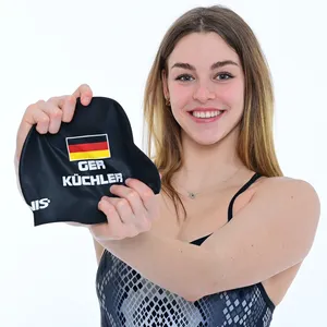 Hannah Küchler mit Deutschland-Kappe