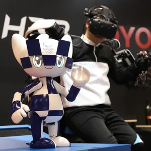 Das Maskottchen der Olympischen Spiele in Tokio als Roboter