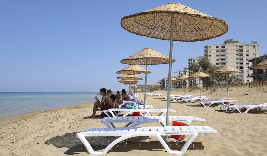 Ein Strand auf Zypern (Symbolbild).