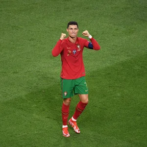 Cristiano Ronaldo jubelt