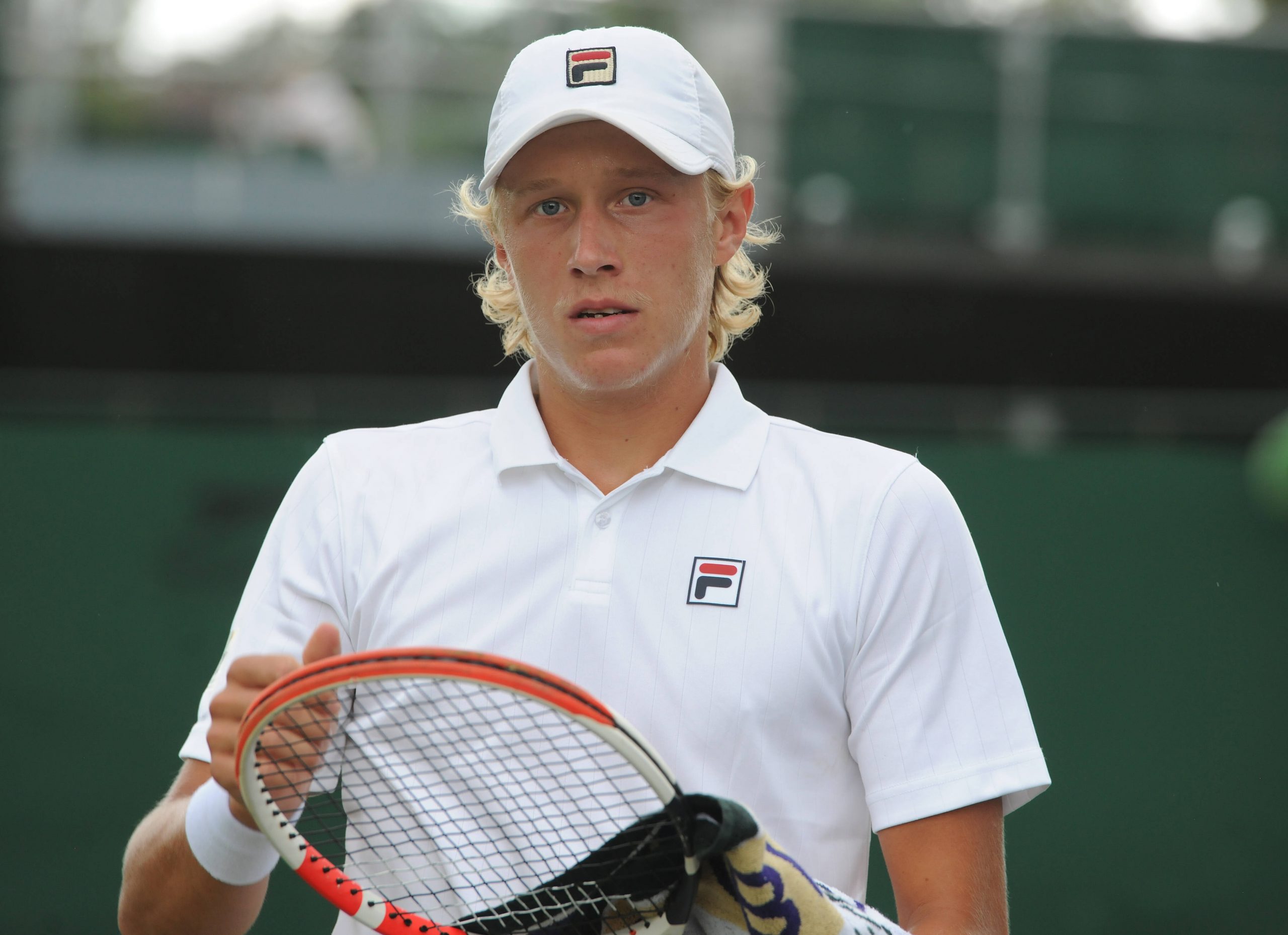 Leo Borg tritt in Wimbledon beim Junioren-Wettbewerb an.
