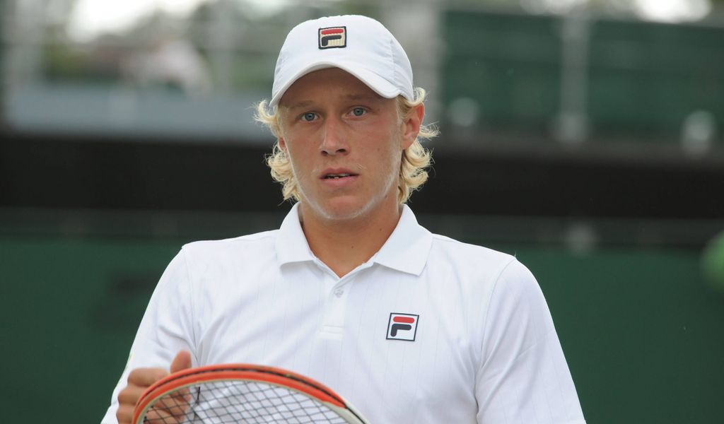 Leo Borg tritt in Wimbledon beim Junioren-Wettbewerb an.
