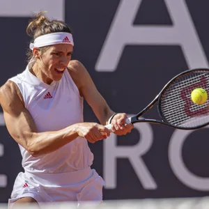 Andrea Petkovic zog beim WTA-Turnier am Rothenbaum ins Viertelfinale ein.