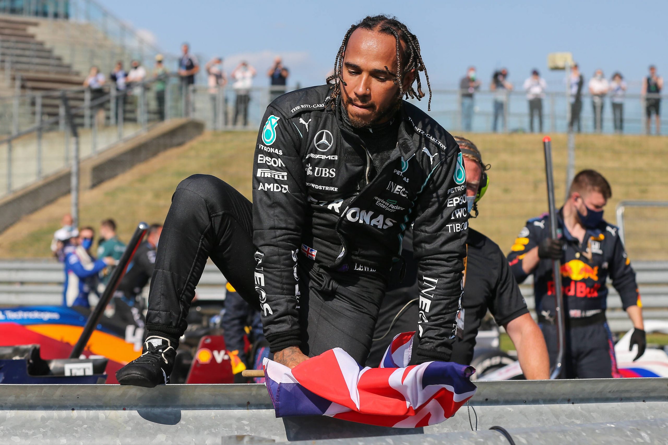 Lewis Hamilton beim Heim-Grand-Prix in Silverstone