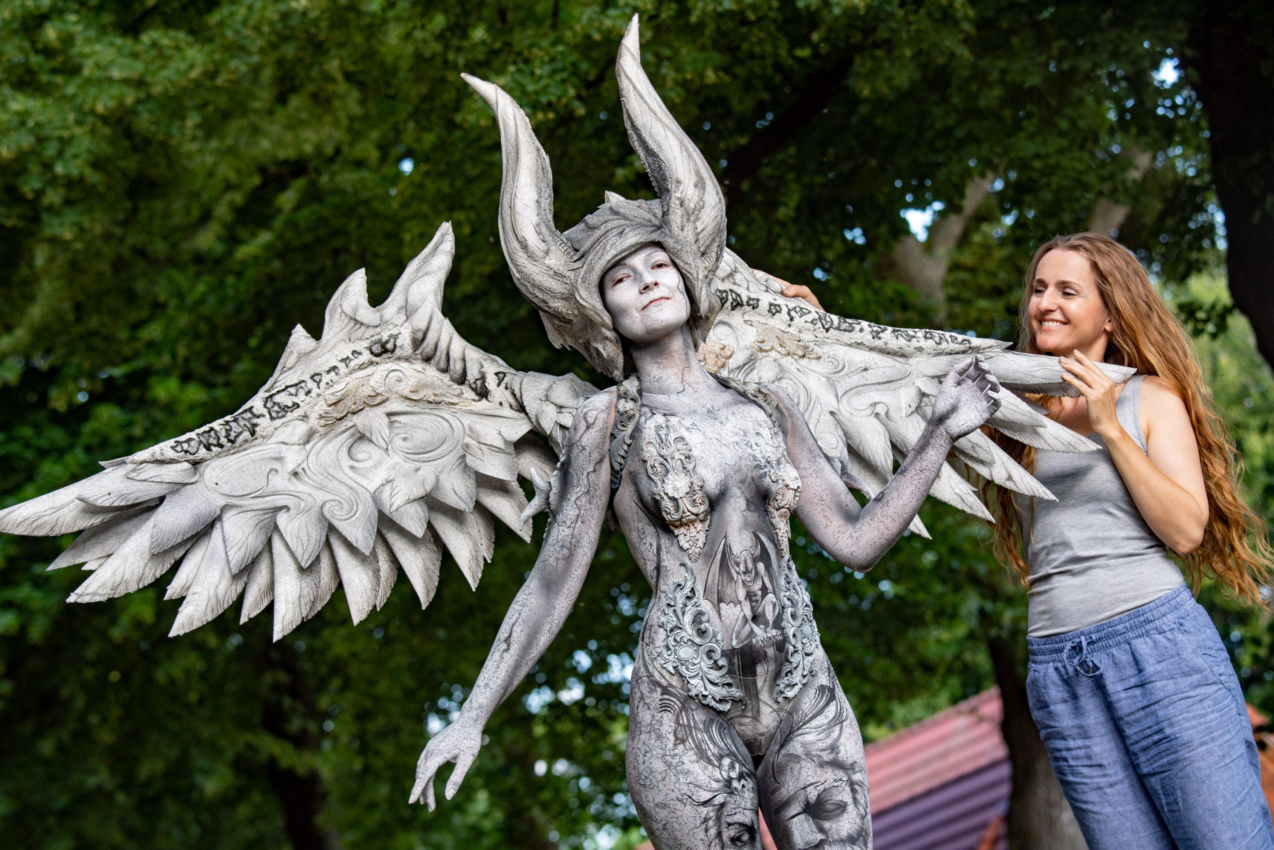 Bodypainting Weltmeisterin