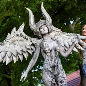 Bodypainting Weltmeisterin