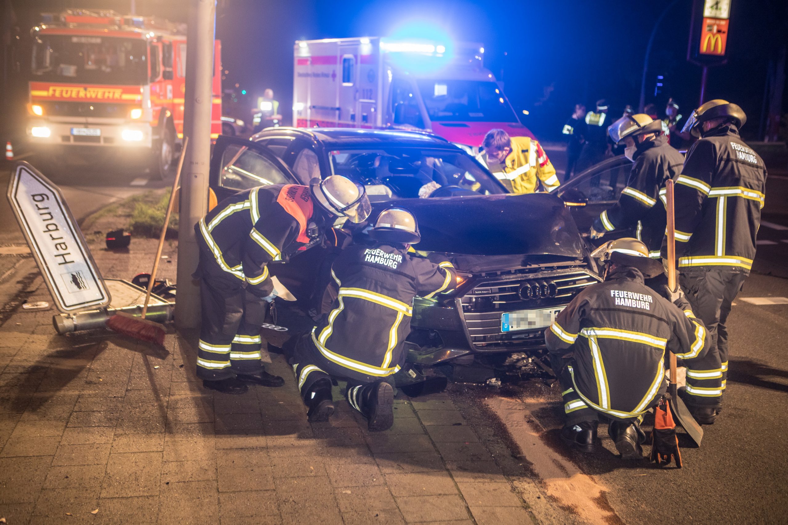 Unfall Krankenhaus Heimfeld